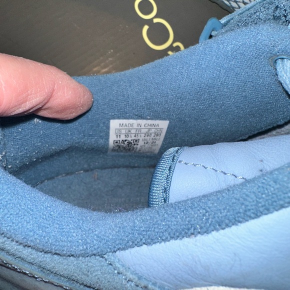 Adidas Blue and Gray Men's Sneakers - Picture 2 of 3
